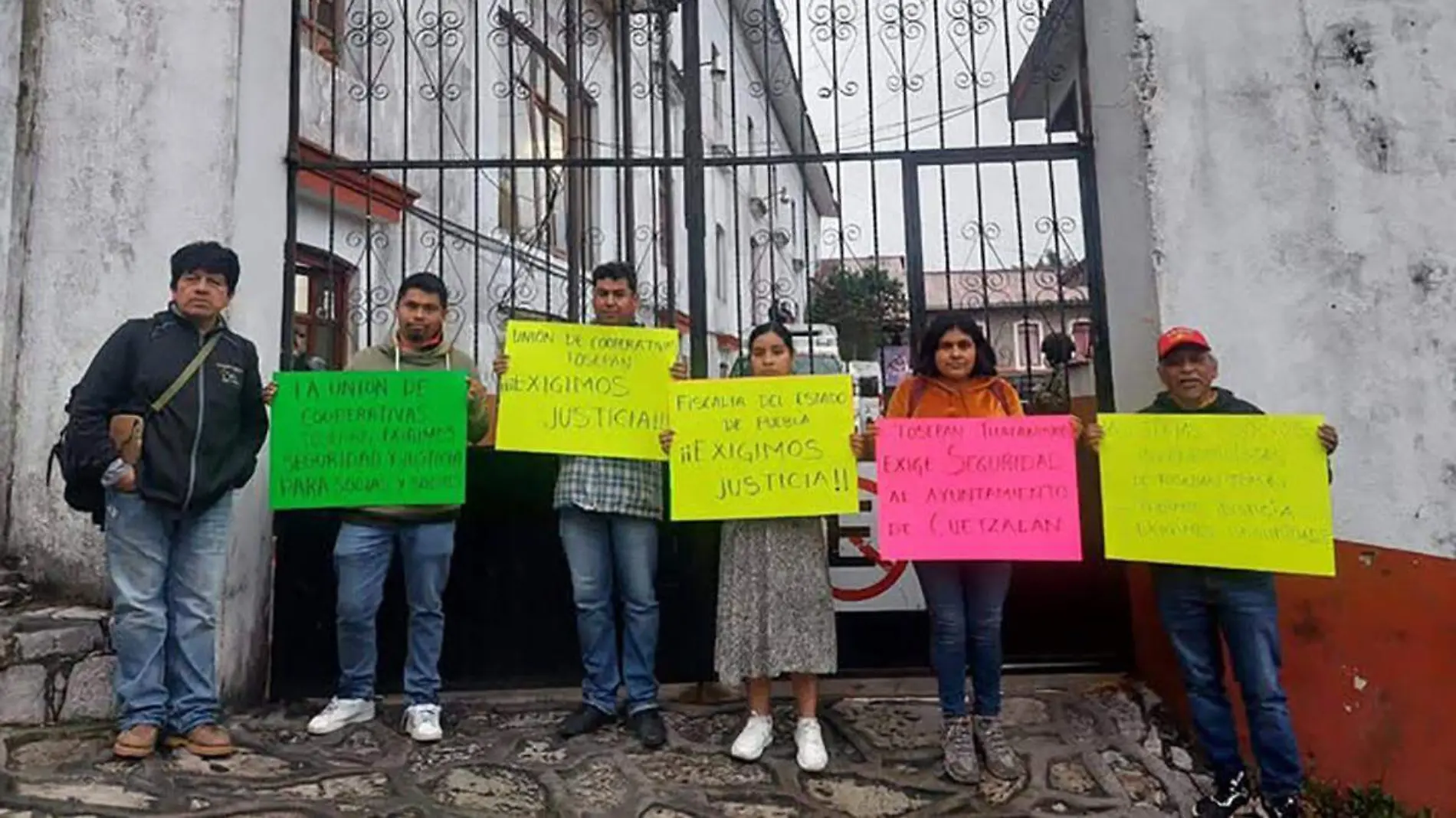 PROTESTA TOSEPAN CUETZALAN  Tosepan